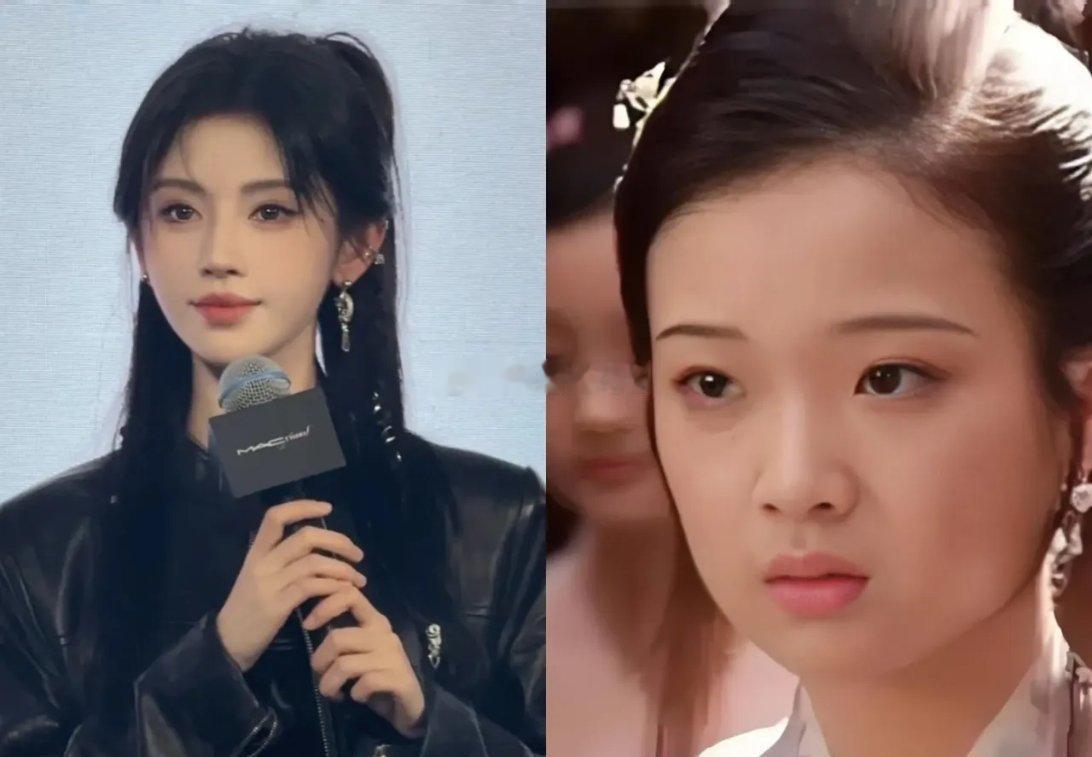张淼怡这变美思路，咋看都有点向鞠婧祎“取经”的意思？眼睛更显灵动，嘴唇也多了几分