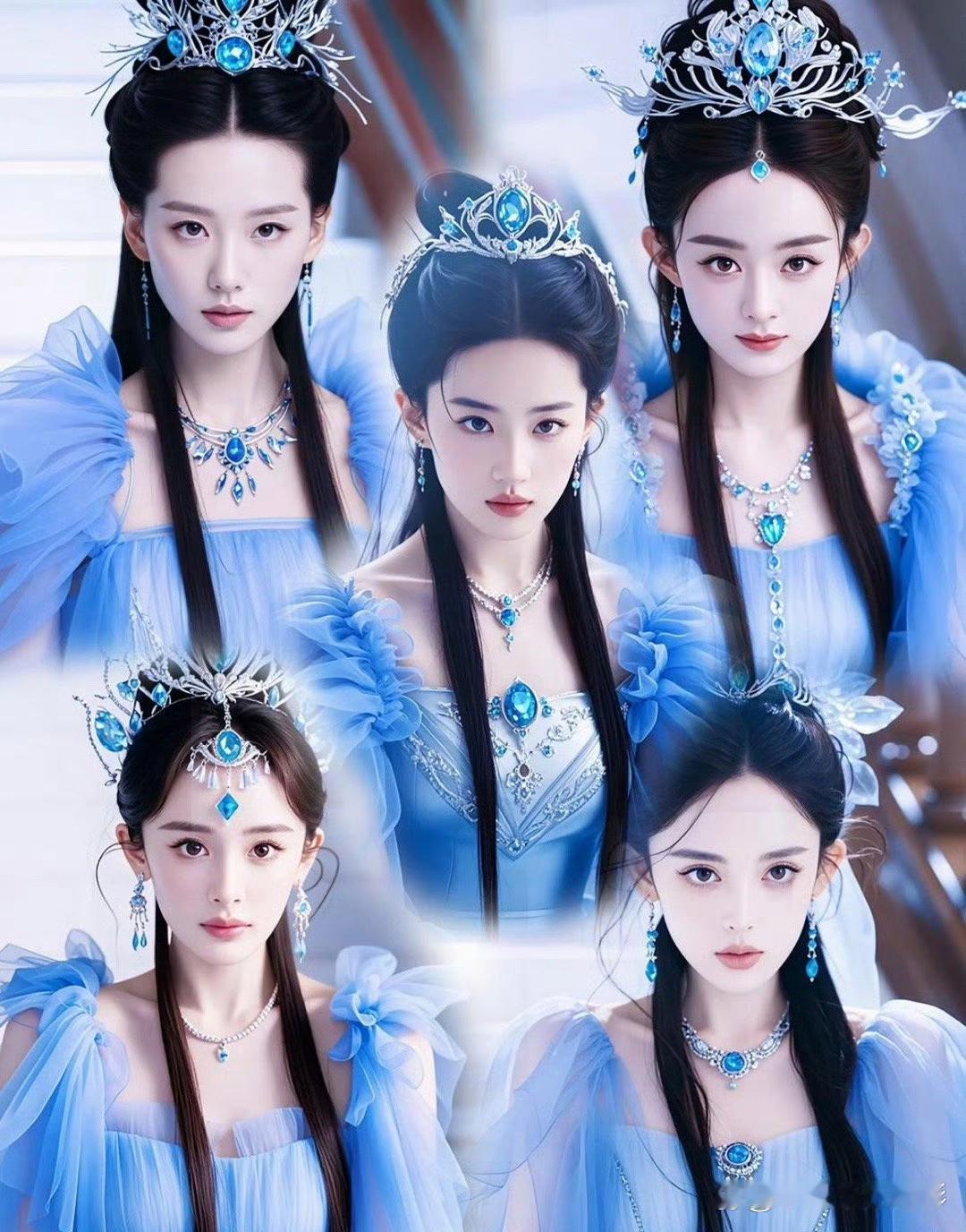 谁的冷冰心好看？各位都很美但天花板还得是穆婷婷 ​​​