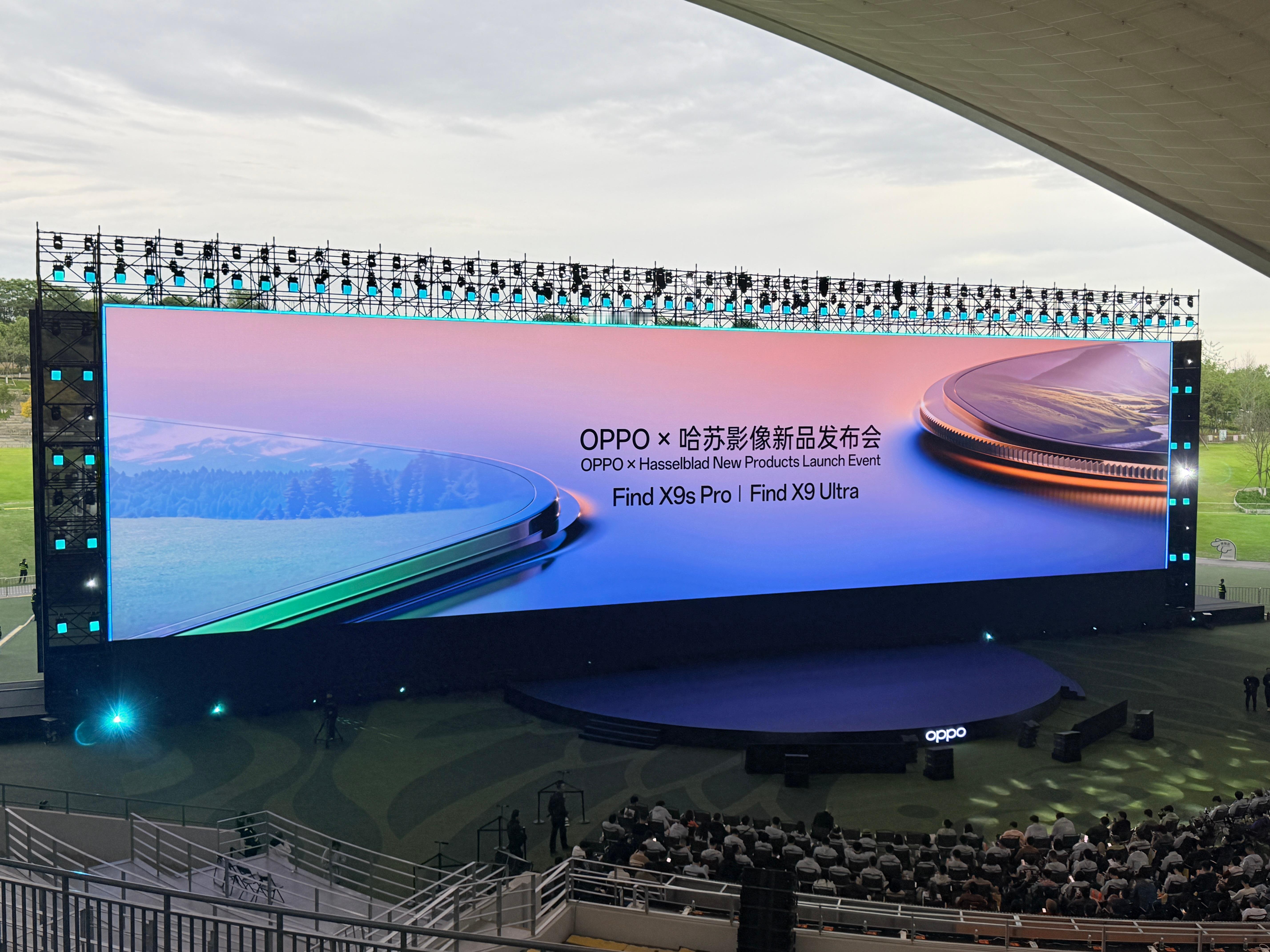 OPPO这场地选的不错