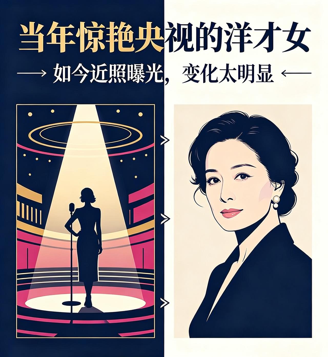 当年惊艳央视的洋才女，
如今近照曝光，
变化太明显！！
 
早年李白跟着团队登上