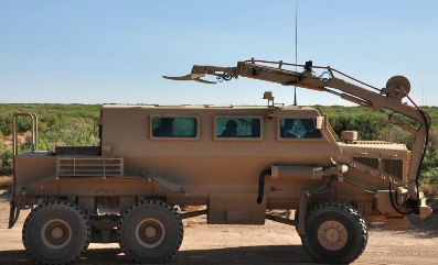每天认识一件兵器 美国防地雷反伏击车防地雷反伏击车（Mine-Resistant