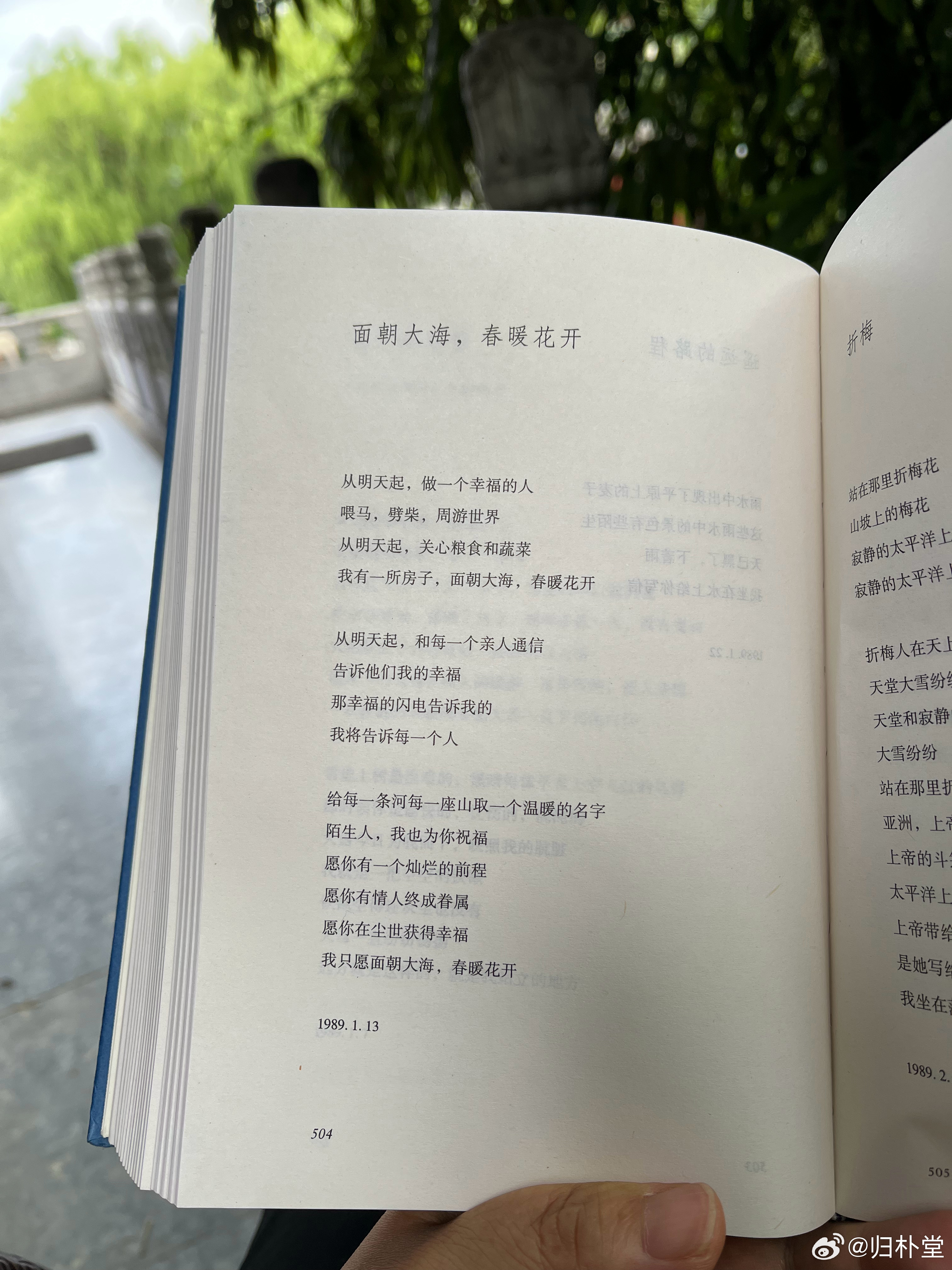 海子的诗，是麦田里骤然升起的日轮，也是铁轨尽头那一抹未竟的黄昏。他以诗点燃麦地荒