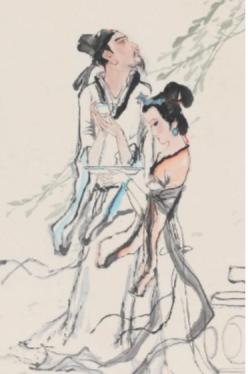 1144年，陆游娶了表妹唐婉为妻，洞房花烛夜，陆游在唐婉耳旁轻声说:“一会吹了蜡