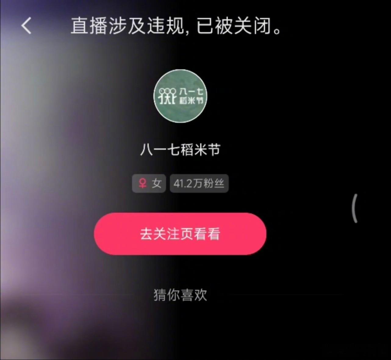 八一七稻米节南派三叔ks直播间因为无版权被封八一七稻米节 直播违规南派三叔直播被