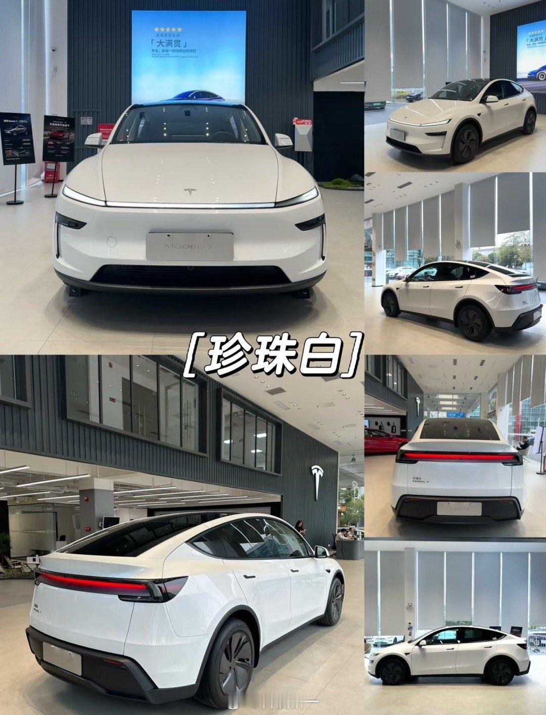 大家帮我看一下特斯拉Model Y选白色的还是快银色的？白色加8K，快银的加1.