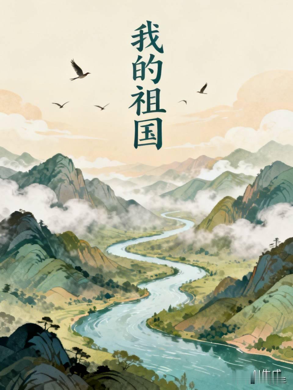 《我的祖国》主旋律如潺潺溪流，淌过岁月的河床，润泽着每一个中华儿女的心田。那激昂