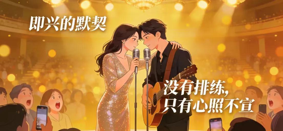 于文文贵州演出突晕倒，吴克群寒夜救场：“她少唱的，我来帮她唱！”
在一场气温仅2