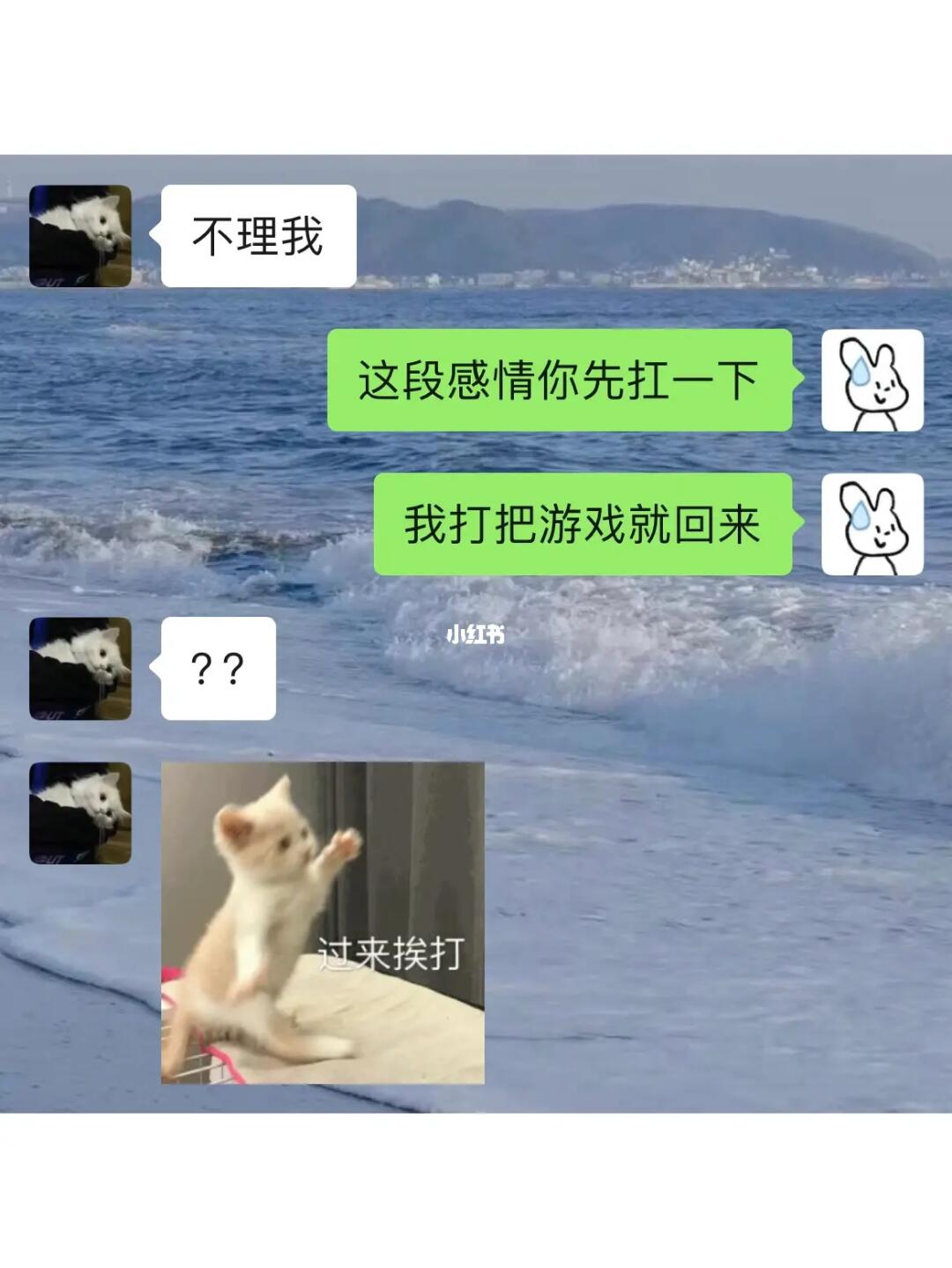 和男朋友聊天之《已读乱回》