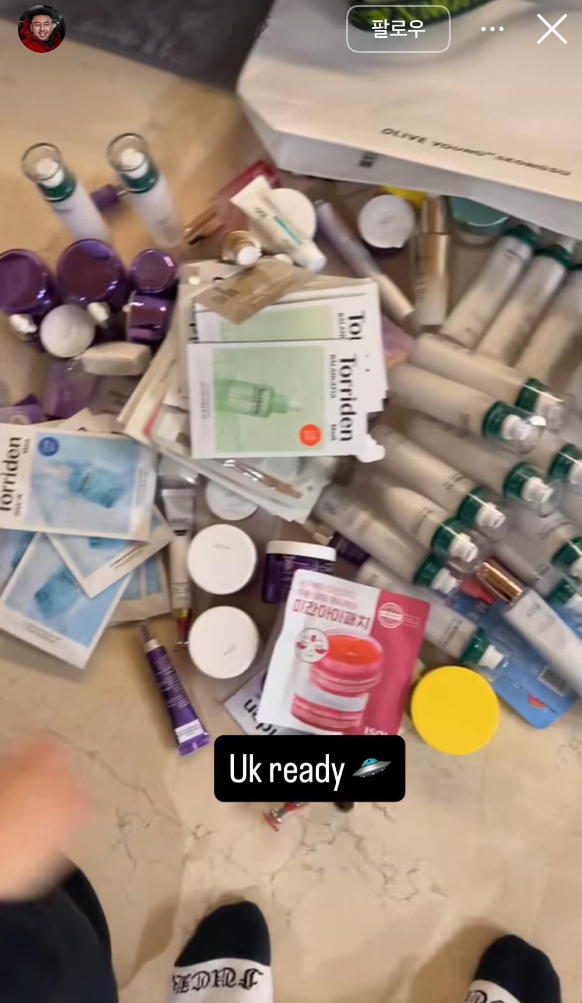 即将返回英国的球星林加德在离开韩国前晒出的ins story - 这是有多爱Ol