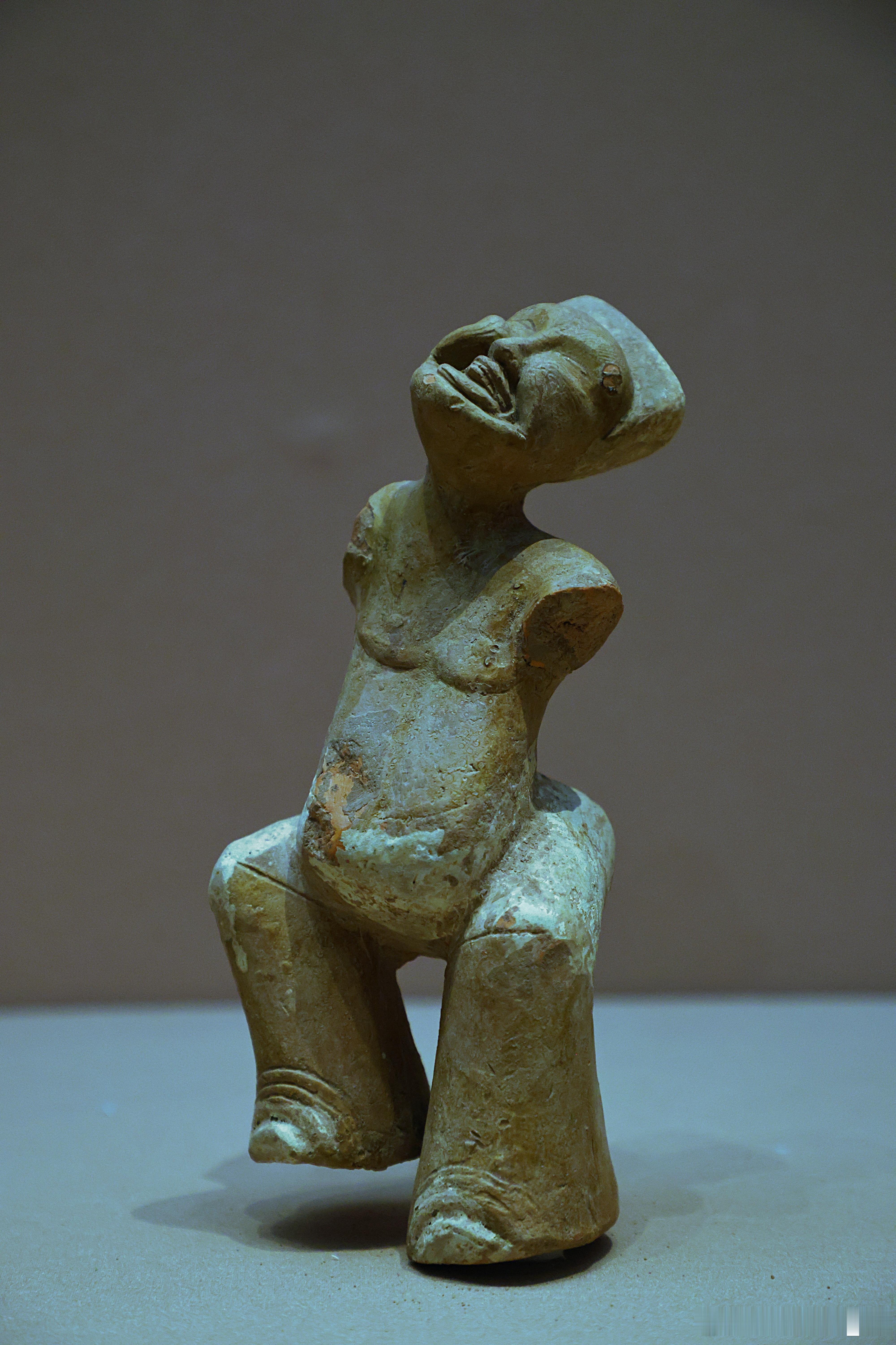 我的2026 【中国之中-中原古代文明精粹】釉陶俳优俑/灰陶俳优俑汉（公元前20