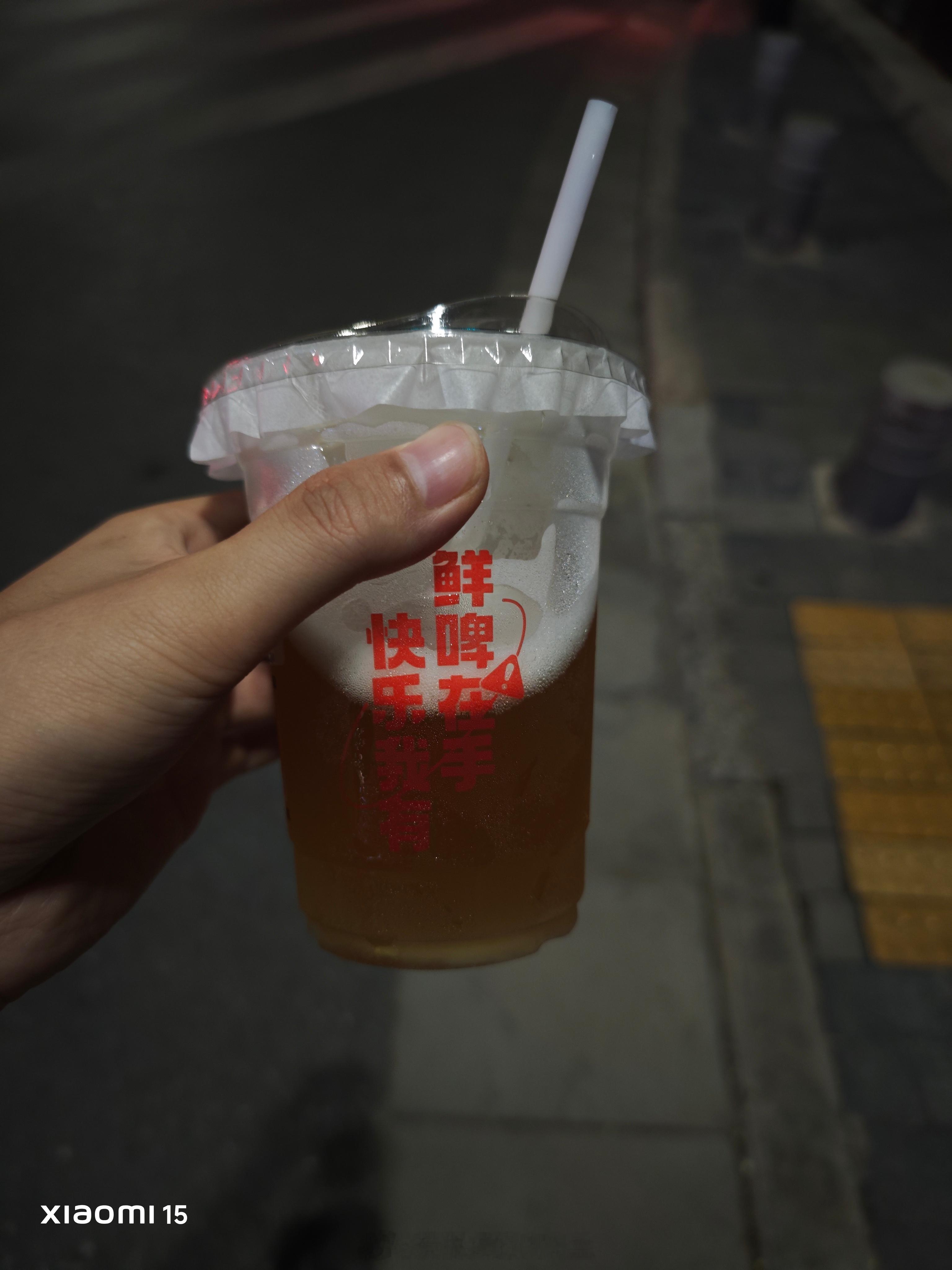 睡前喝杯鲜啤 ​​​