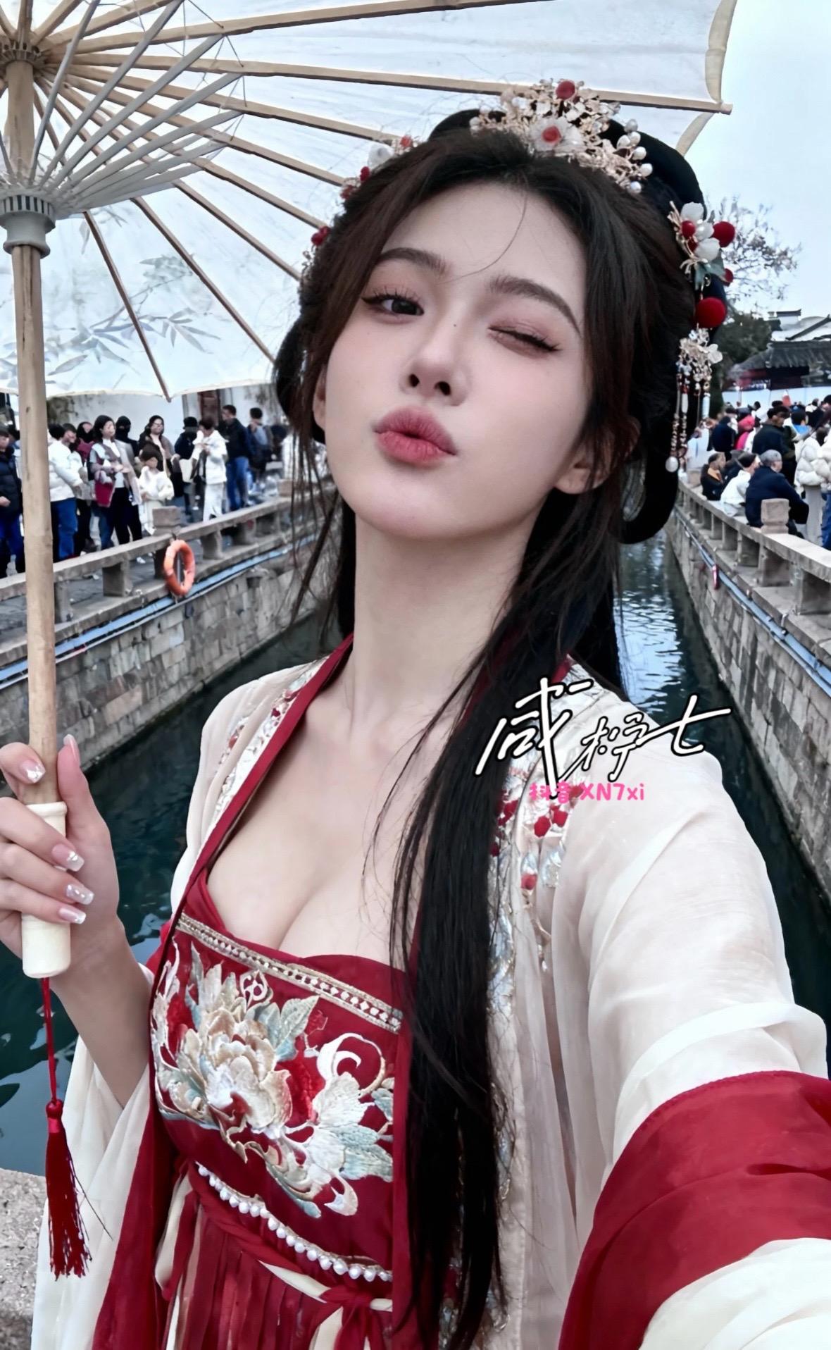 古风 汉服 美女甜妹 国风古韵