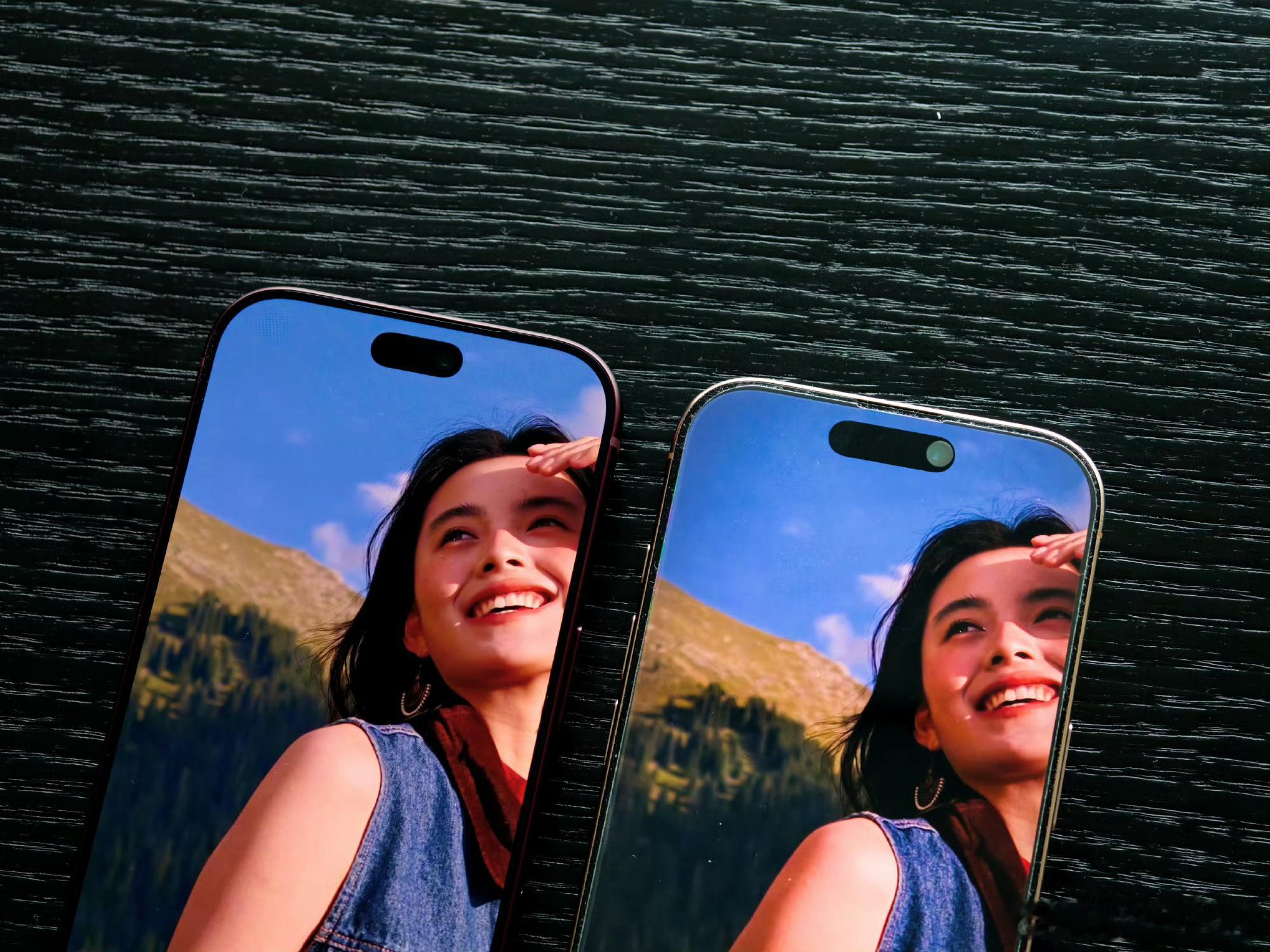 iPhone全面屏就不能做成不使用faceid的时候 该区域和正常显示的时候一样