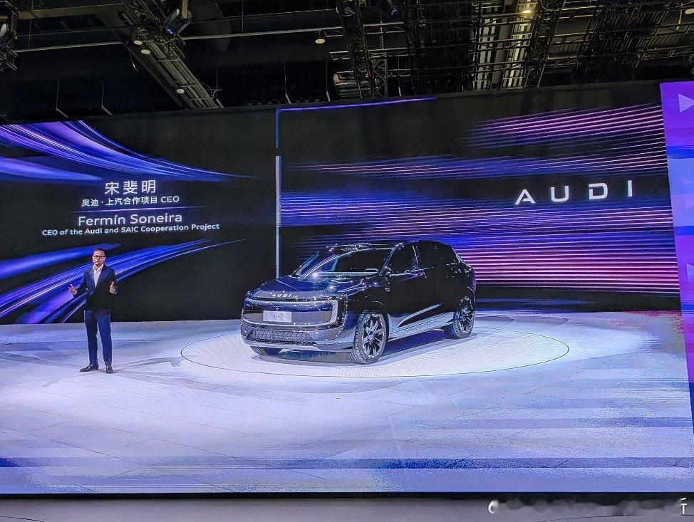 上个月，奥迪E5 Sportback在中型纯电轿车中，销量排前三。新的E7X将在