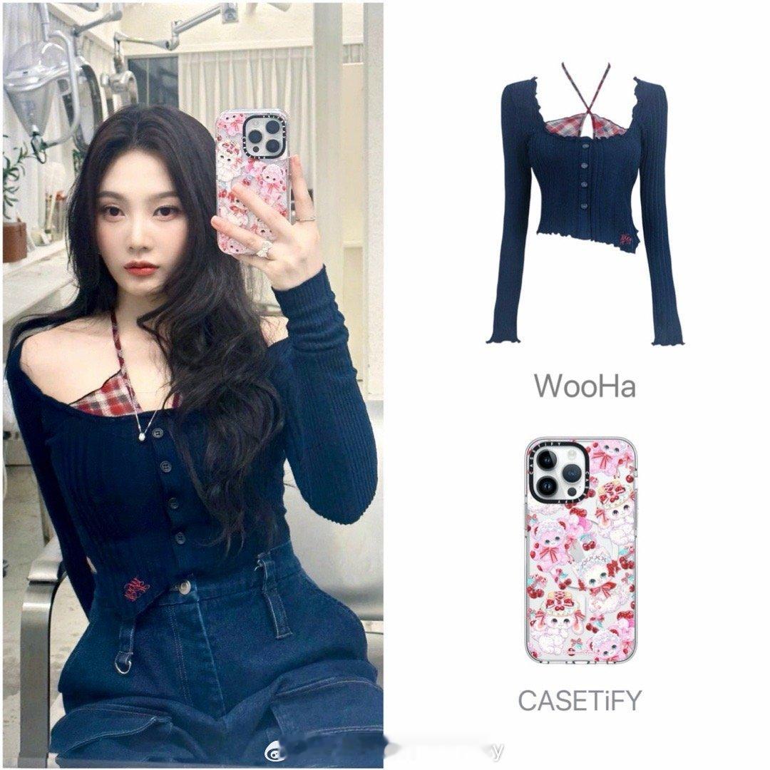 Joy朴秀荣近日私服解析三则，散发着甜美娇俏的少女感！ ​​​