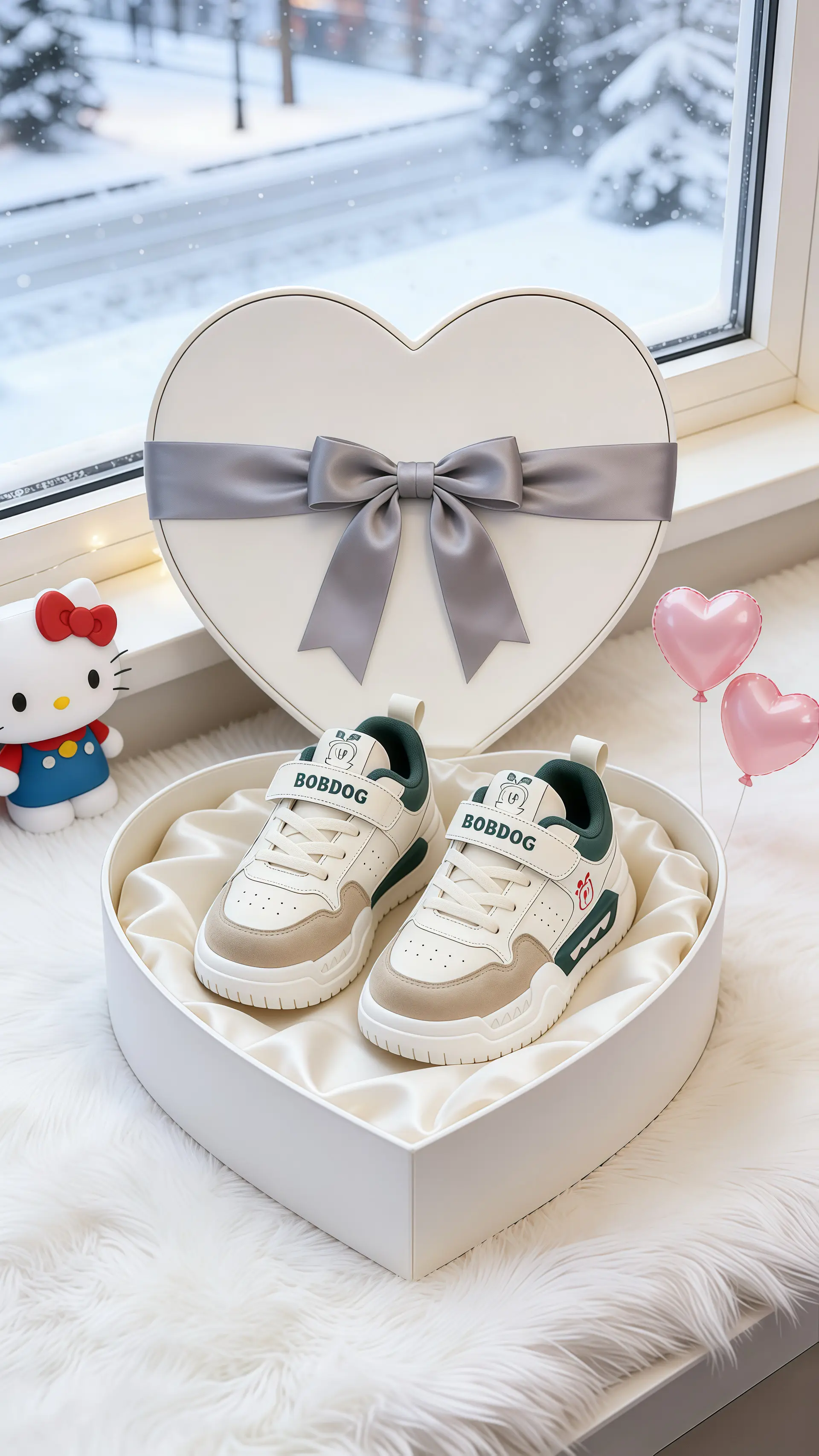 巴布豆轻便儿童运动鞋