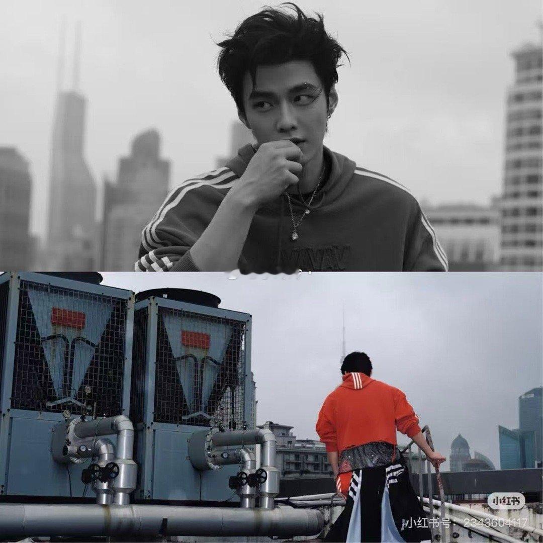 何与太适合运动风了！阿迪眼光真不错！看他穿阿迪就有购买欲啊，顺便期待一下何与的新