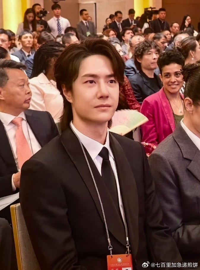 王一博今天参加全球文明对话部长级会议开幕式生图 ​​​