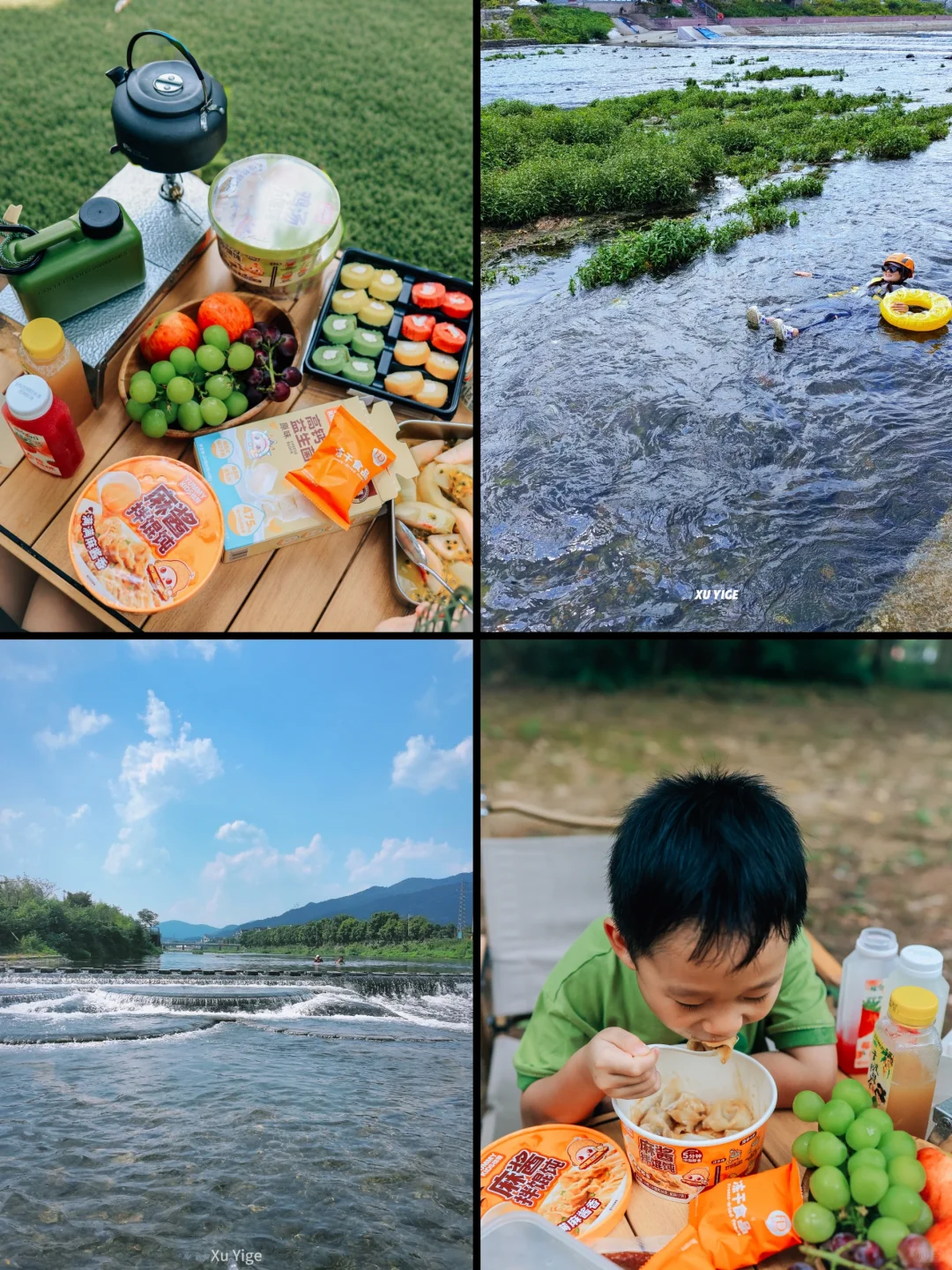 户外玩水｜🏕露营小朋友专属的方便美食！