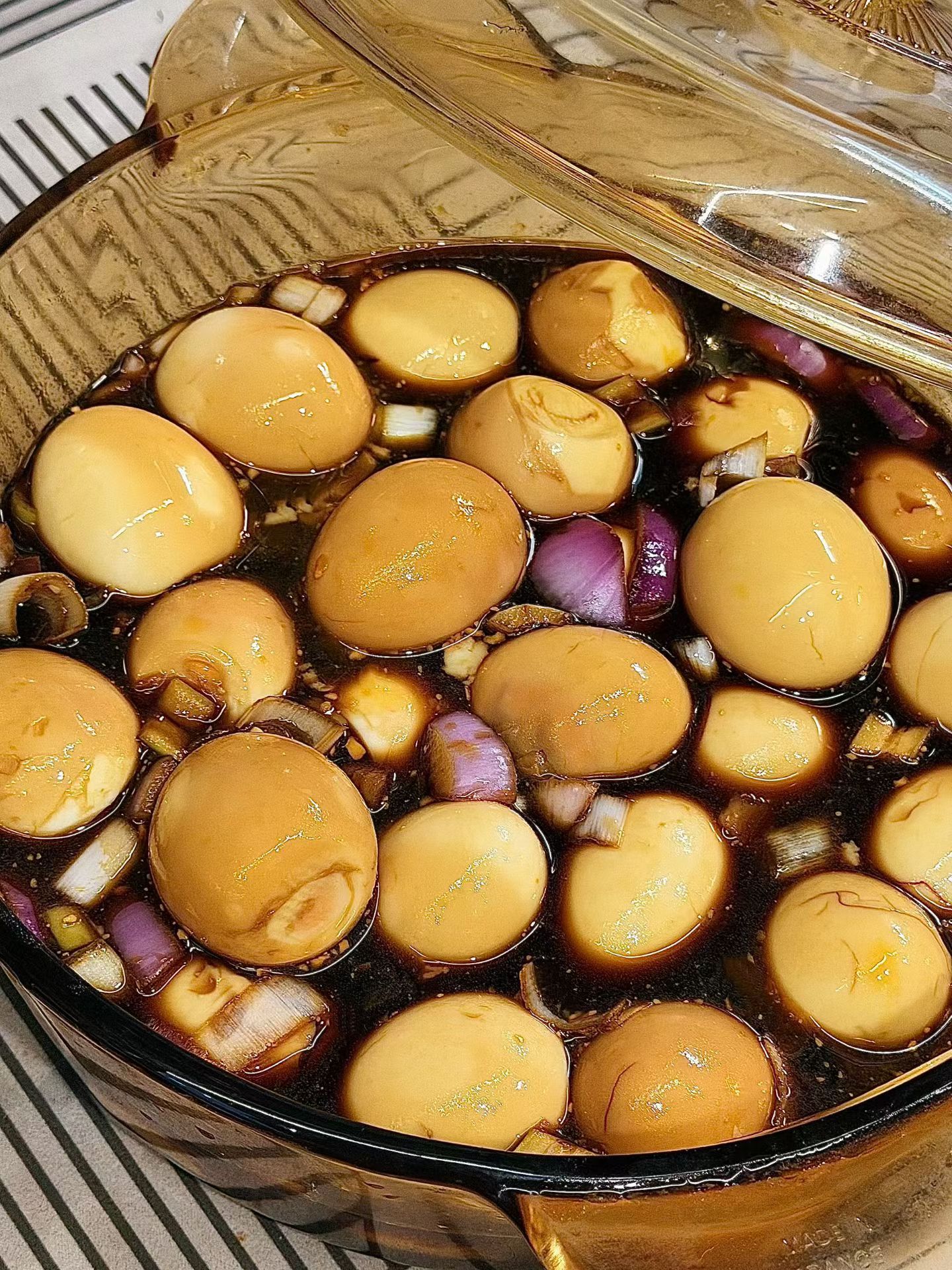 爸爸给我做好的风味鸡蛋自创秘方