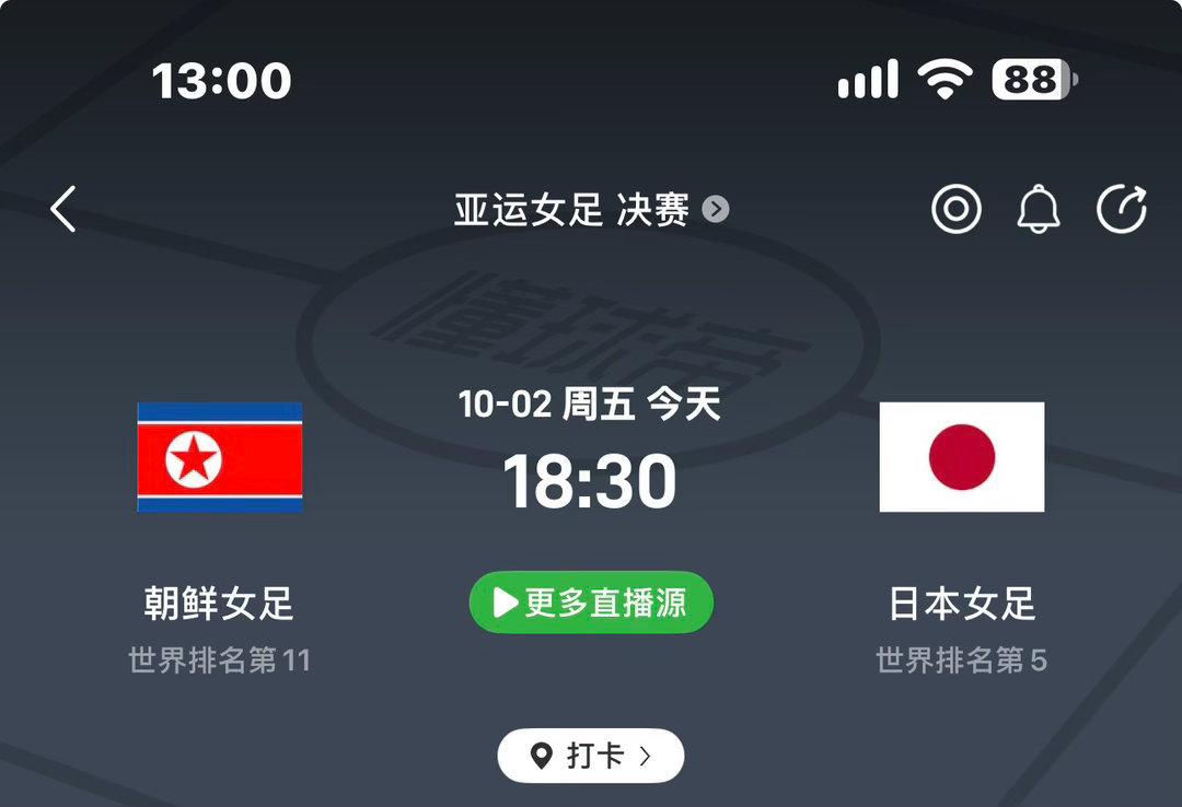 🚨亚运女足巅峰对决！朝鲜VS日本，冠军之争没有退路，大叔看好日本！🔥一边是进