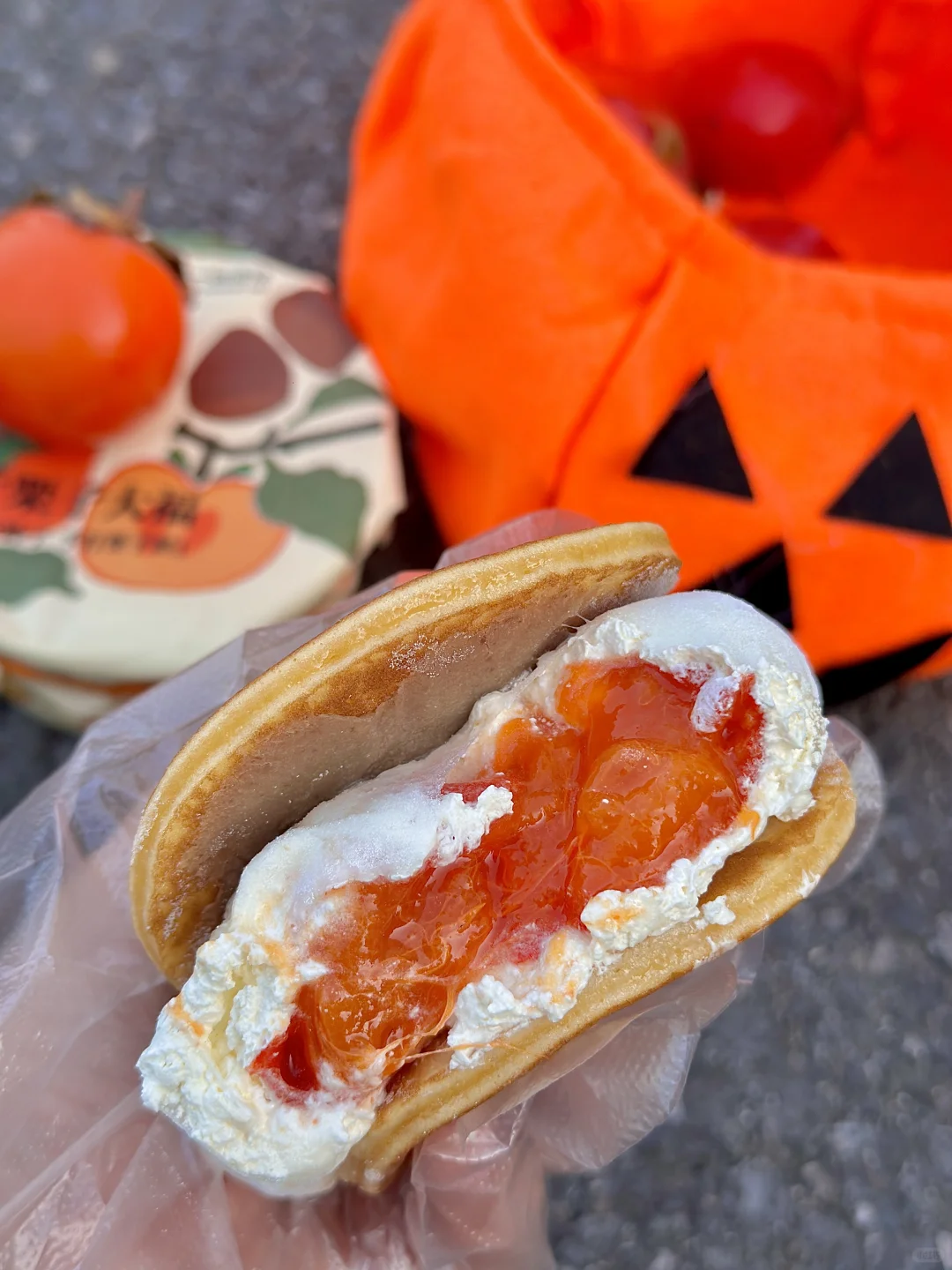 武汉首家！流心柿子栗子大福！！一口沦陷！