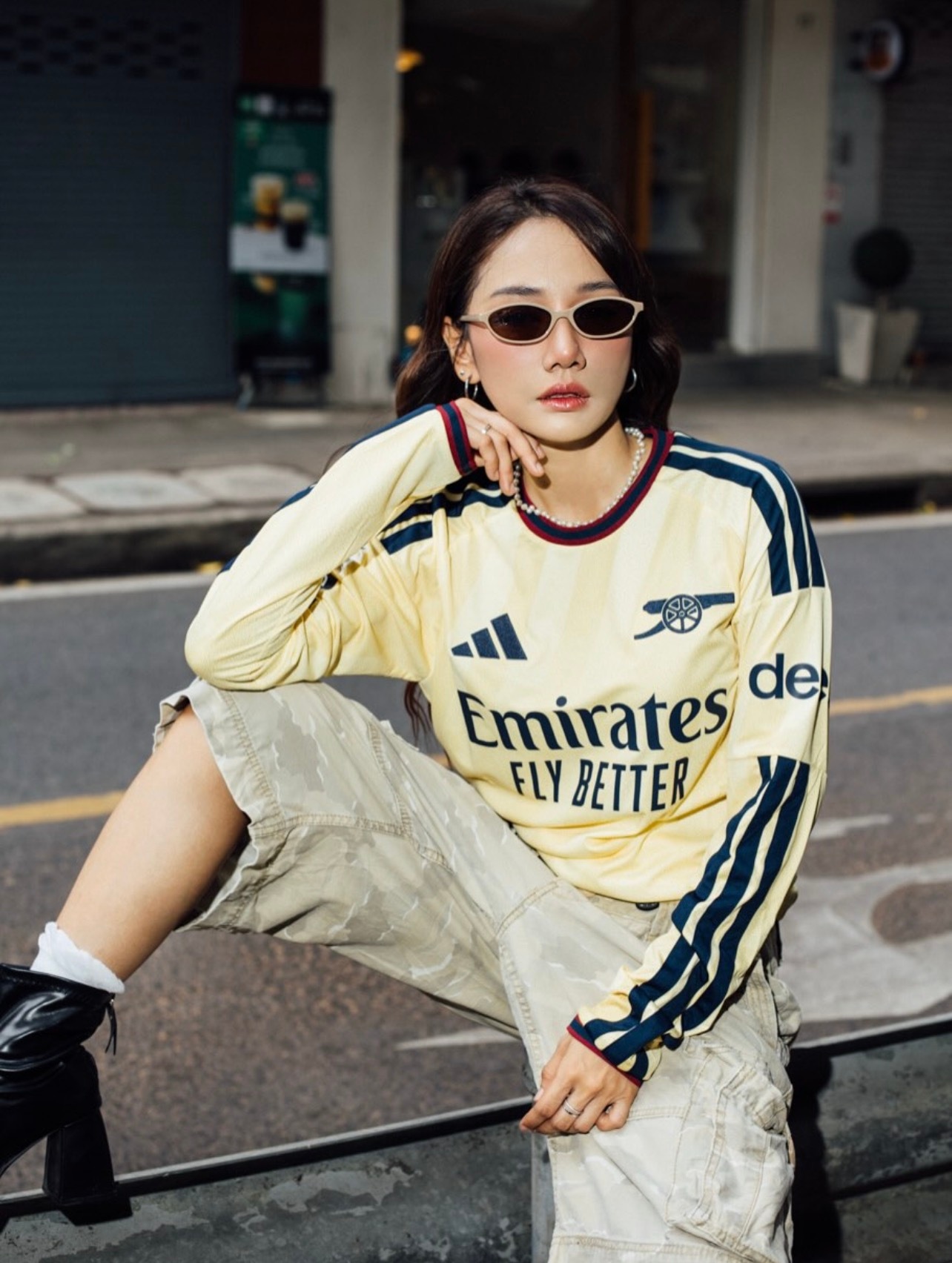 阿森纳 Instagram已经有枪迷秀出二客长袖版本，感觉长款比短版更加惊艳啊，