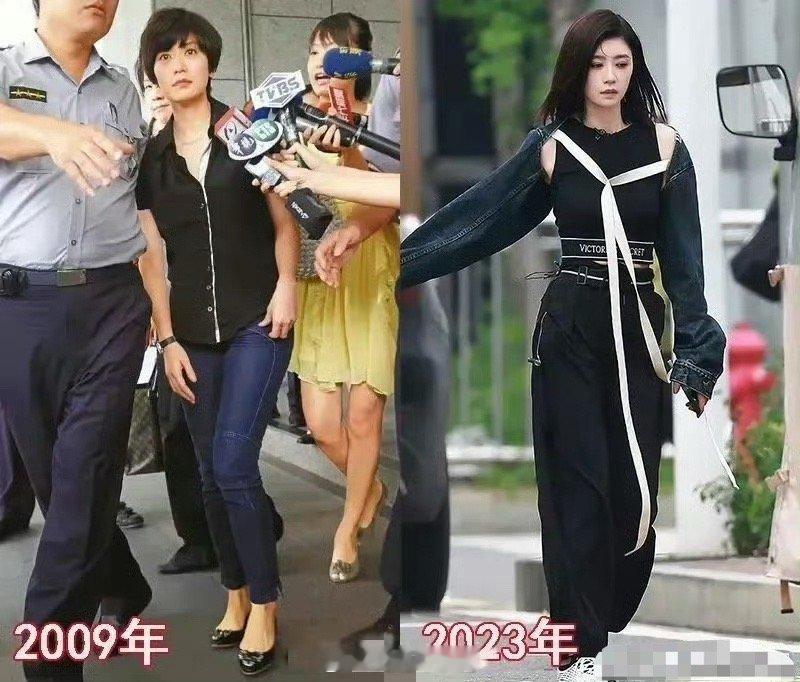 贾静雯14年前后对比！嫁错人是怨妇，嫁对了你立马变少女！ ​​​