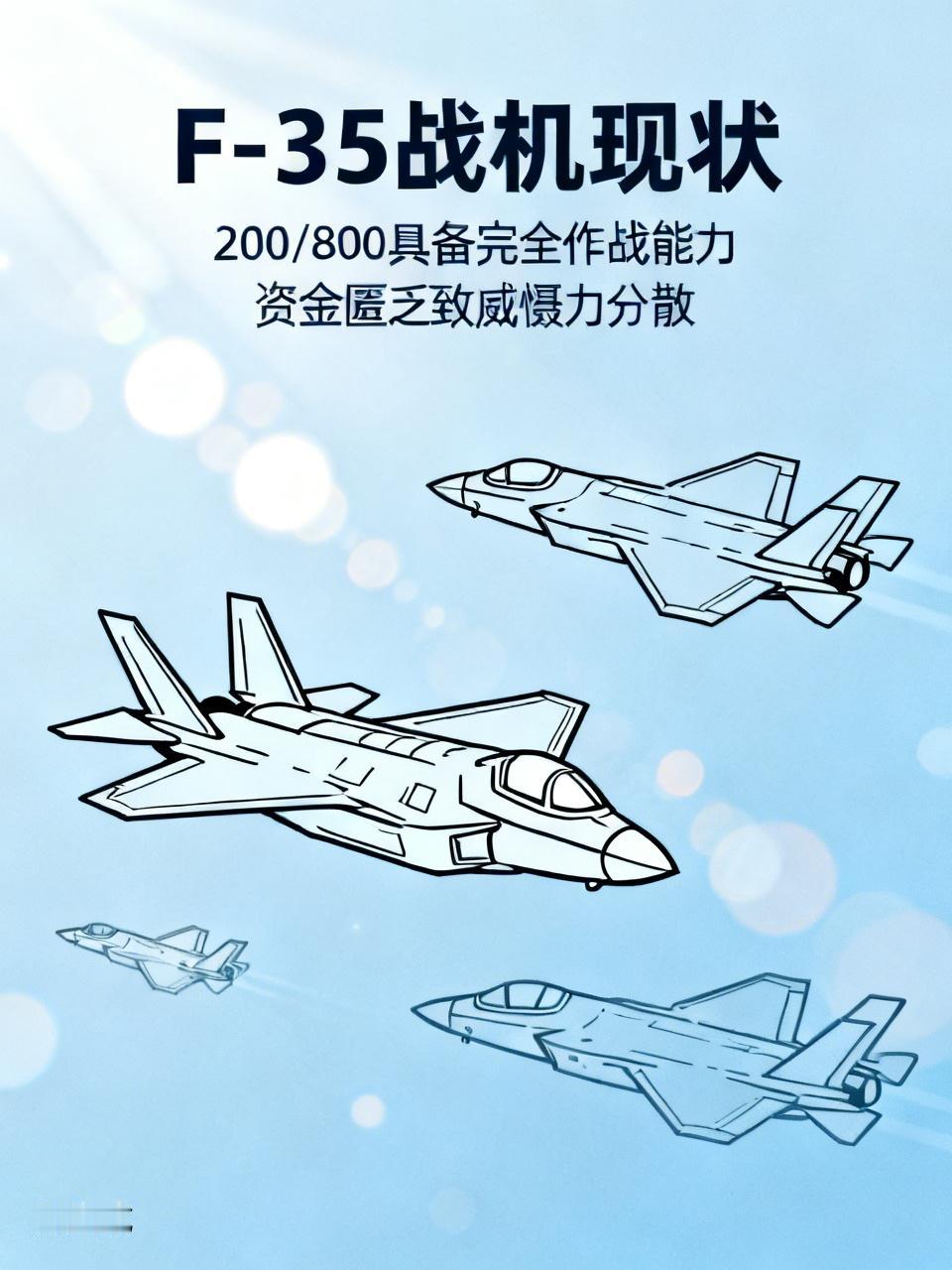 特朗普慌神了，终结美伊战争已刻不容缓。美媒披露：美国的800架F35战机，仅有2