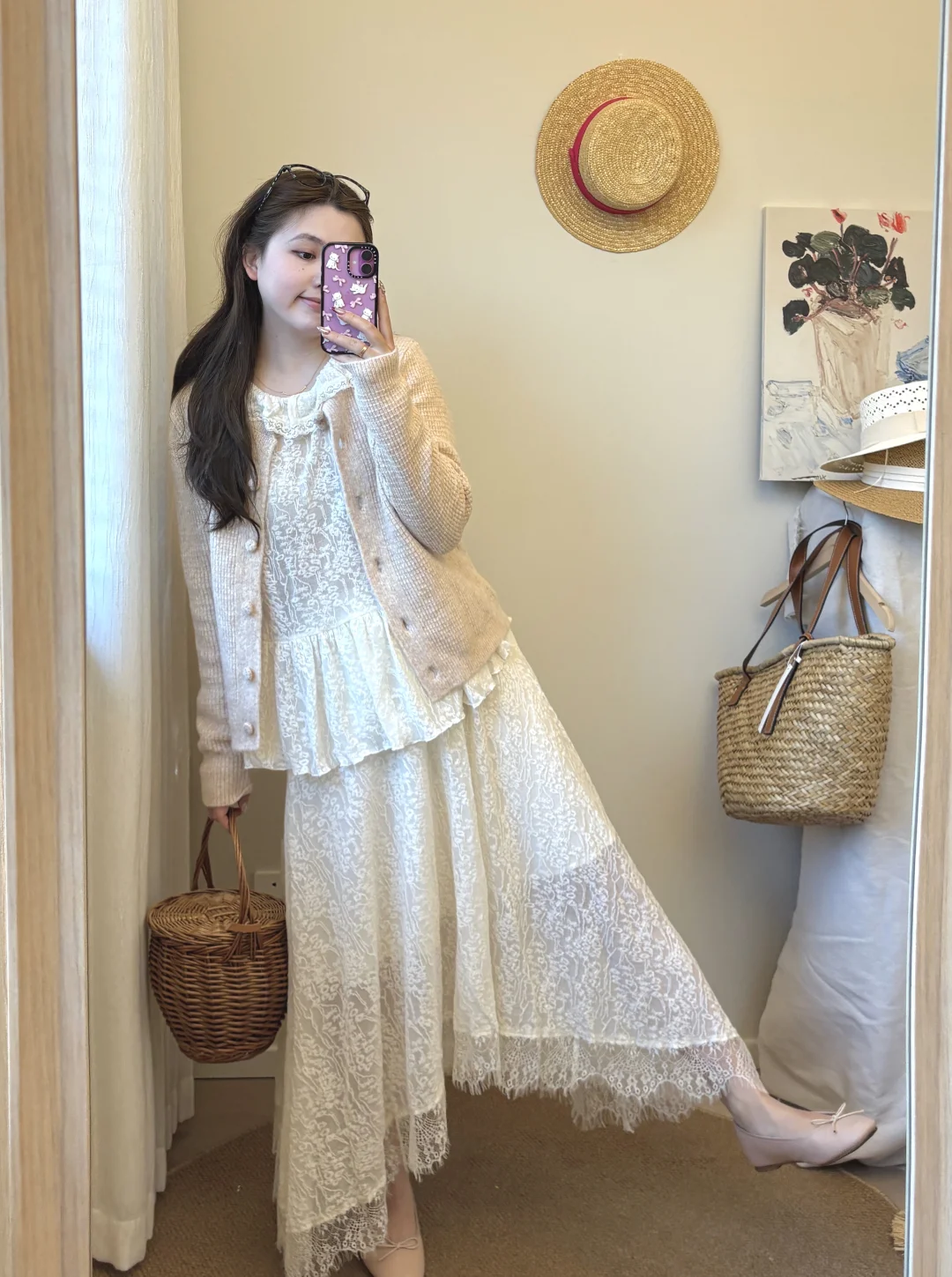 🩰水蜜桃毛衣和小套装太甜了！