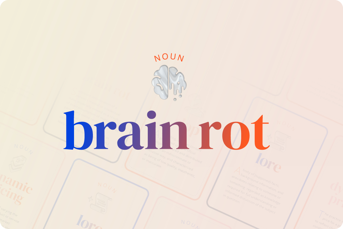 ‘Brain rot’被评为2024 年牛津年度词汇（似乎可以被翻译为‘脑腐’）