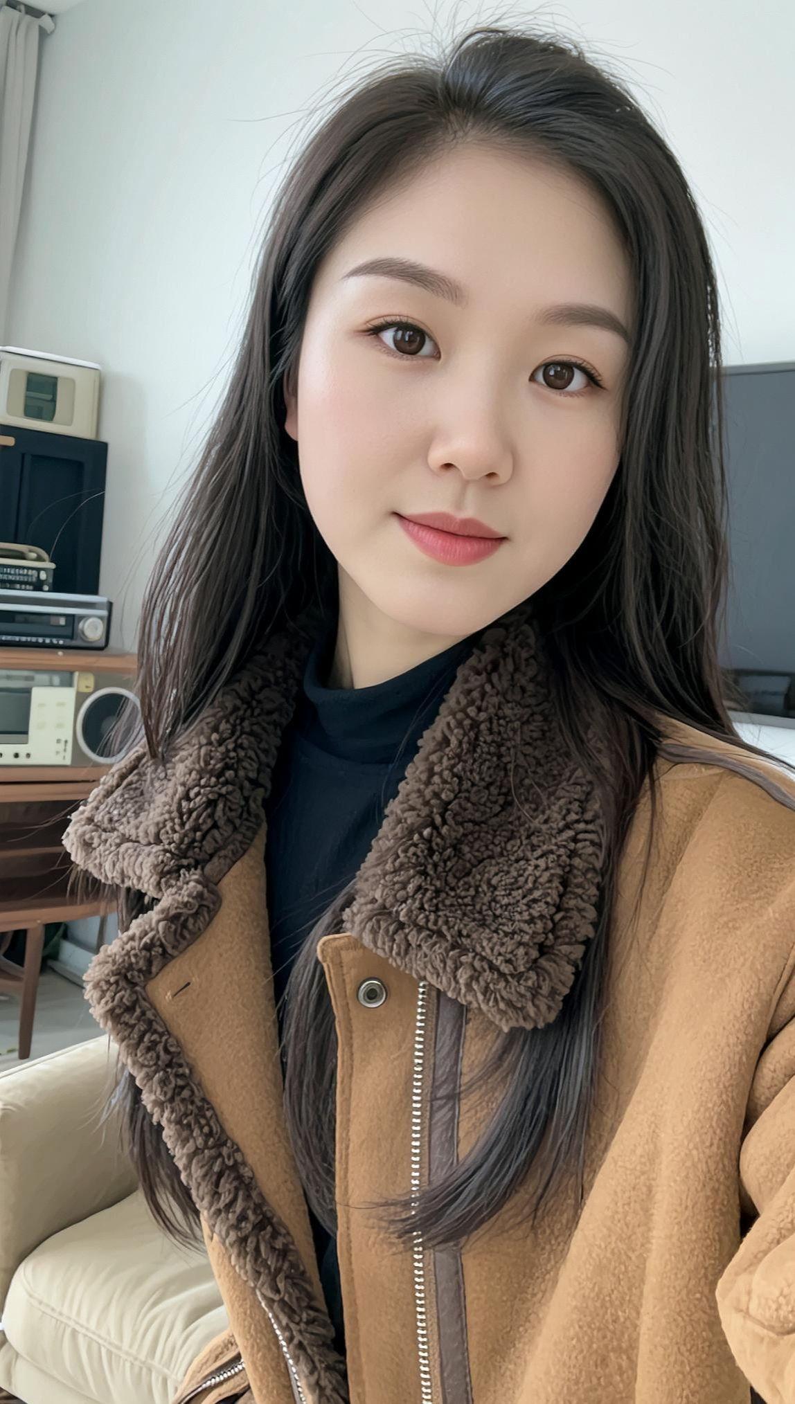 AI米色休闲写真抖音ai创作