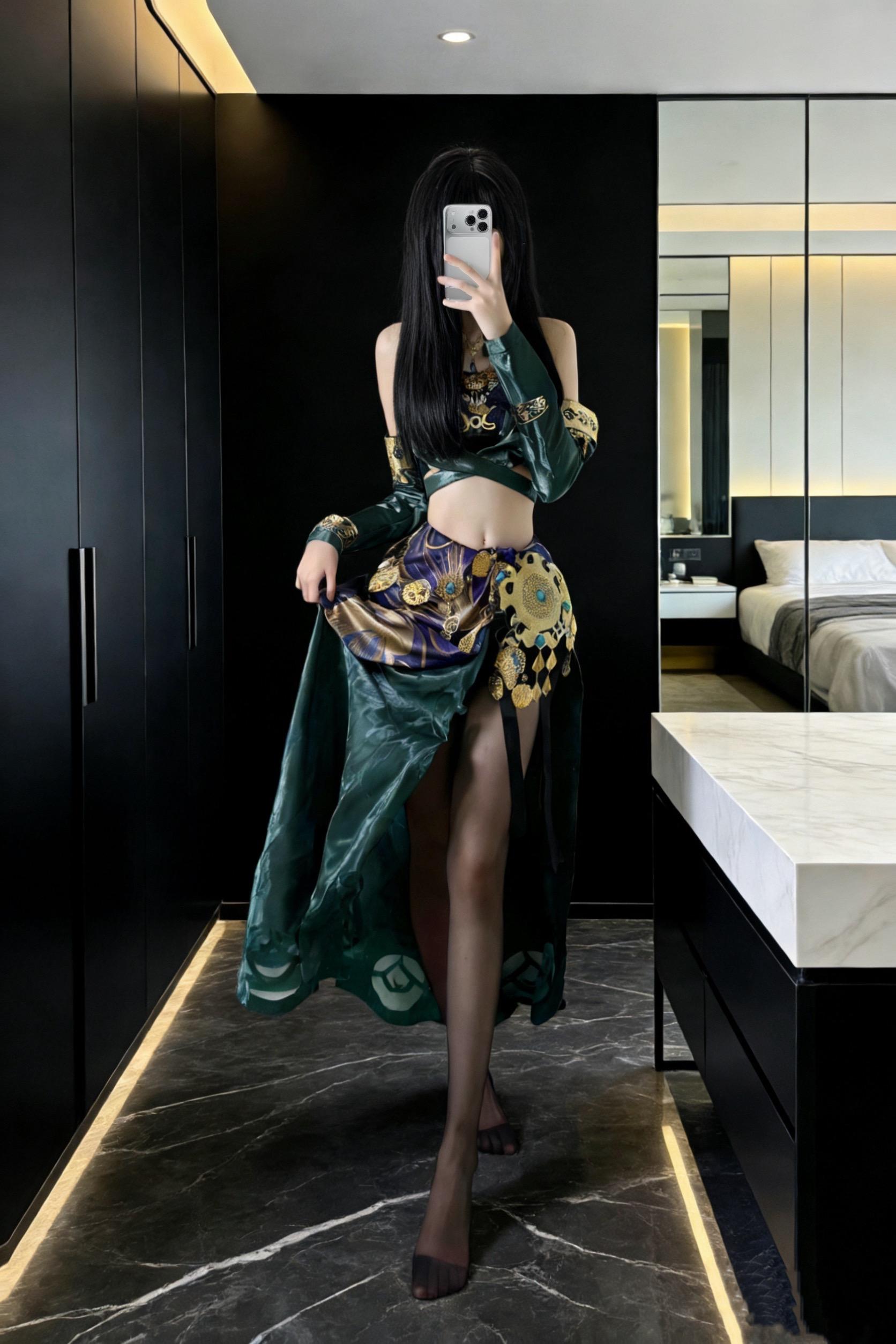 永劫无间 迦南绝代风华cos 迦南cos 玩永劫无间的都长什么样