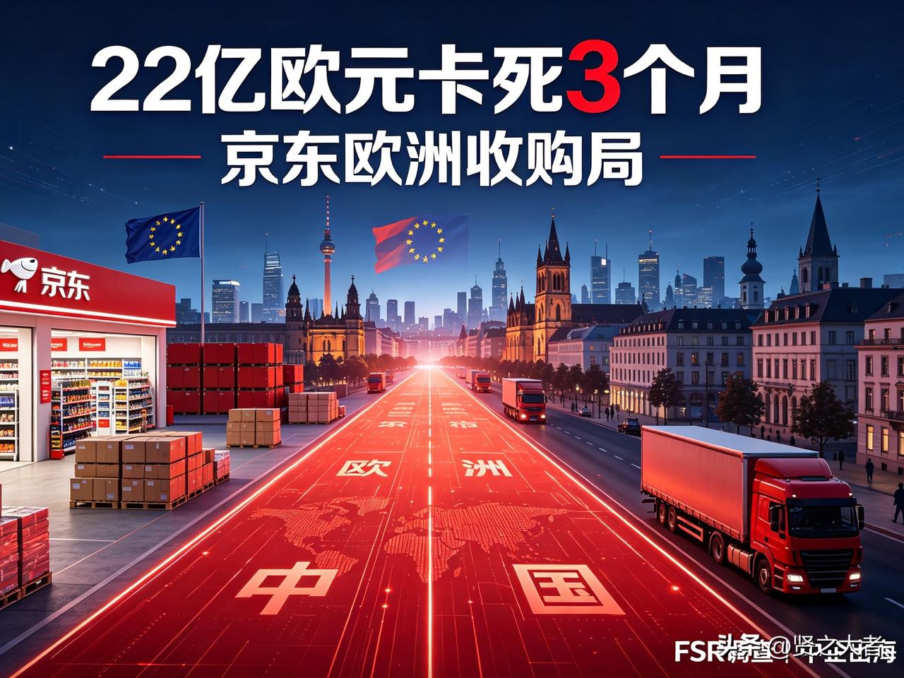 22亿欧元卡了3个月！京东这场欧洲大收购，根本不是做生意。

一笔很耐人寻味的交