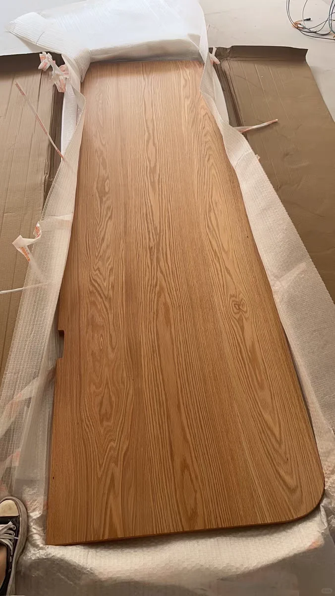 炫一张白橡木书桌😍