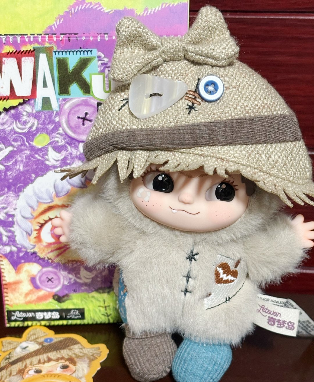 甜甜送的wakuku嘿嘿，在鱼儿腿上怎么不算是同款呢