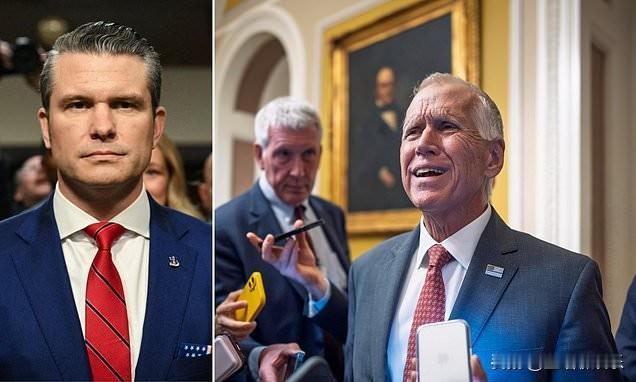 共和党参议员汤姆·蒂利斯称后悔当初投票确认皮特·海格塞斯国防部长的提名。
记者W