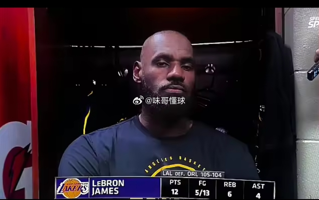 湖人战胜魔术詹姆斯：我的作用就是吸引防守为队友创造机会，结果我做到了在今日结束的