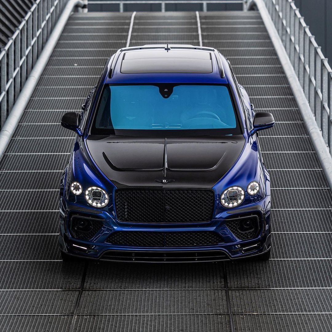 MANSORY Bentley Bentayga💙🖤#宾利添越##car时尚