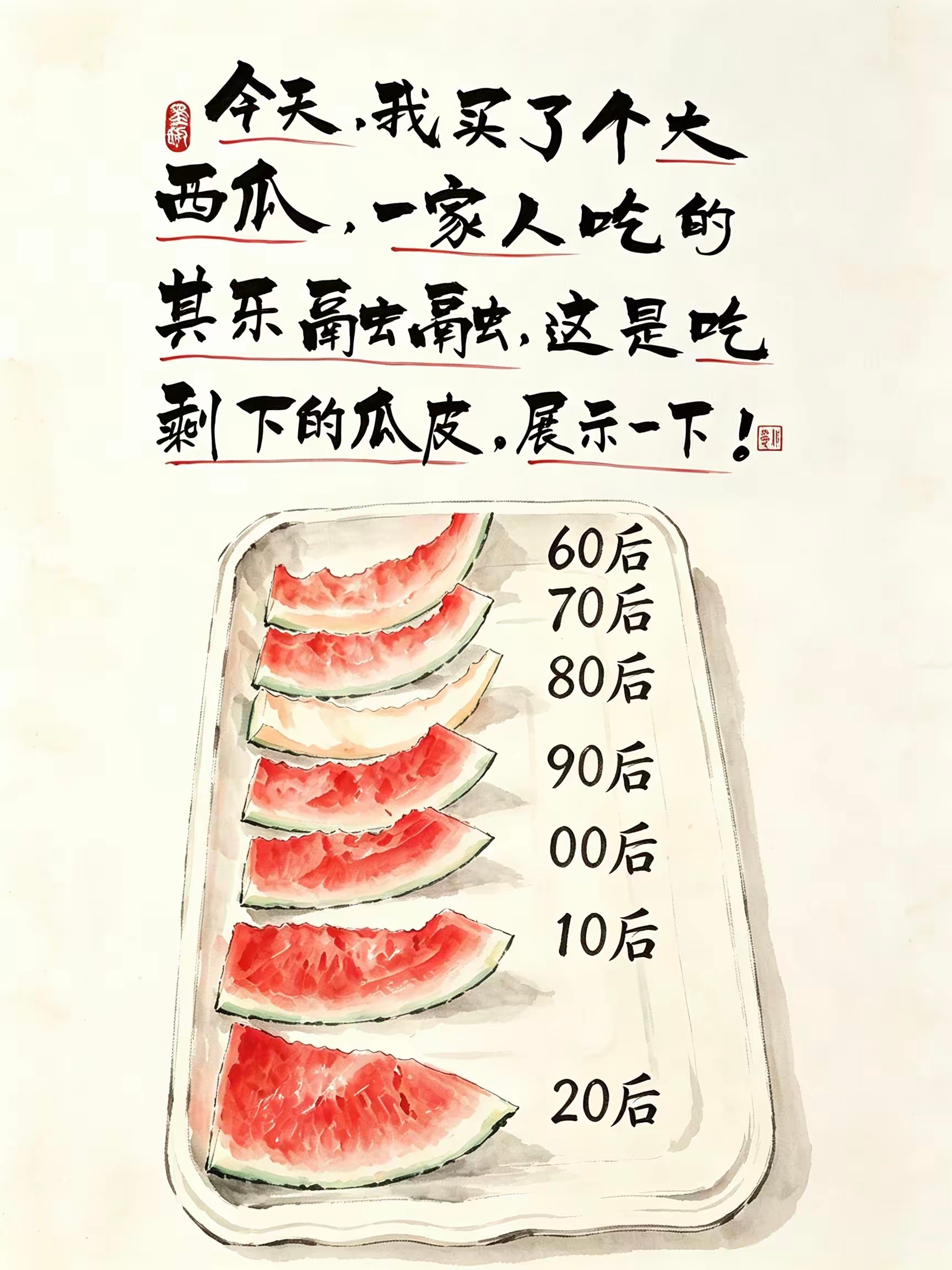 这意思是说，80后是被教育的最好的一代人了，是吧？ 