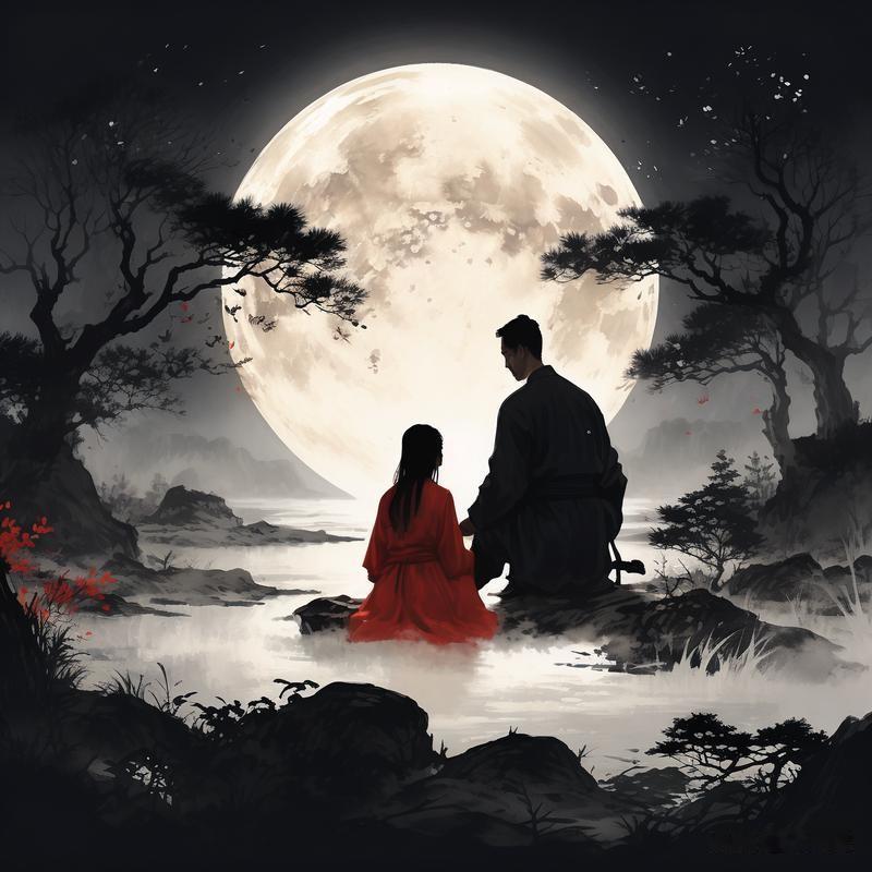 月光那么美！

今夜月光那么的美
是你偷走了我的心
对着月光我们发誓
一生一世不