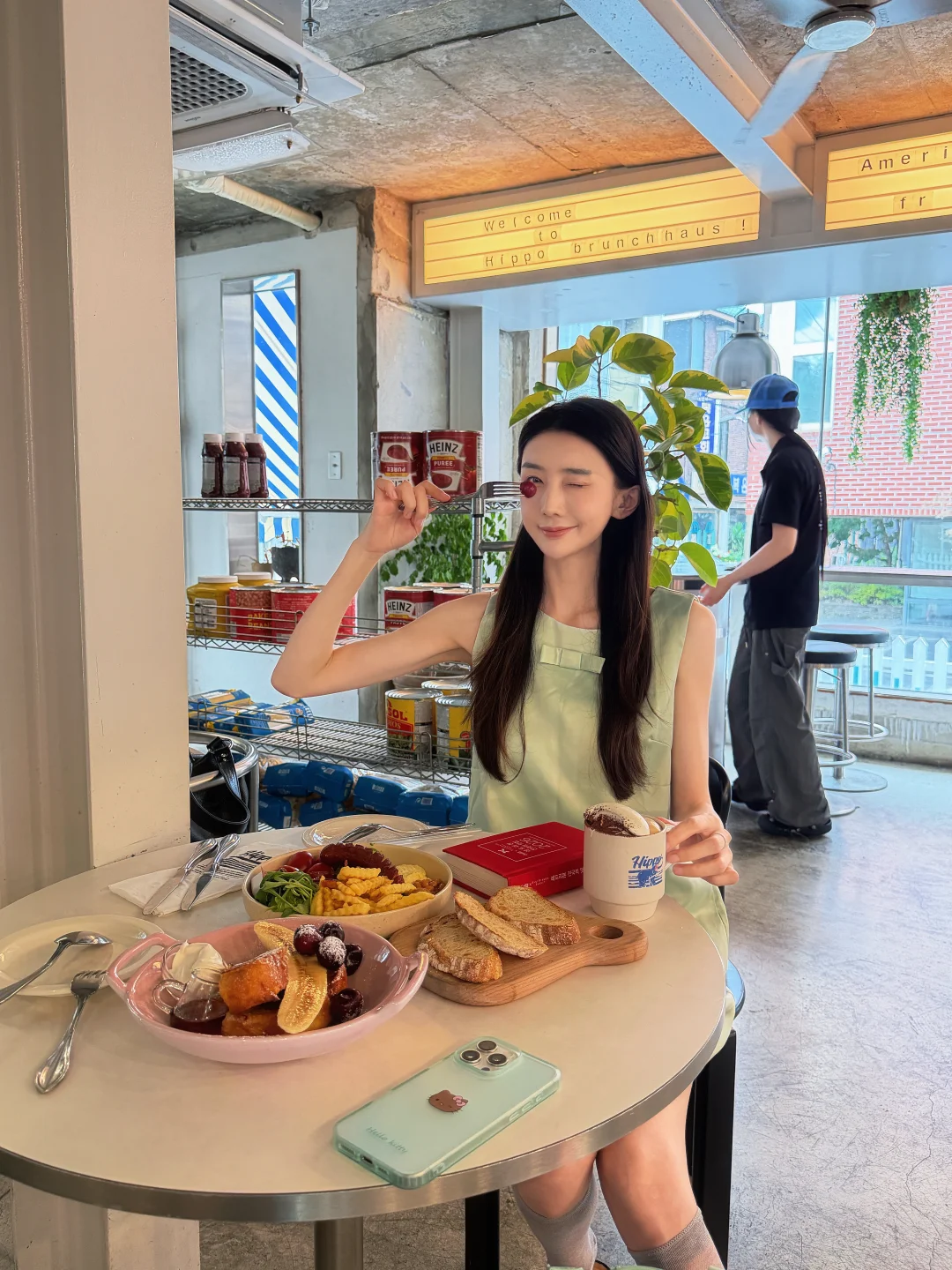 延南洞蓝丝带早午餐