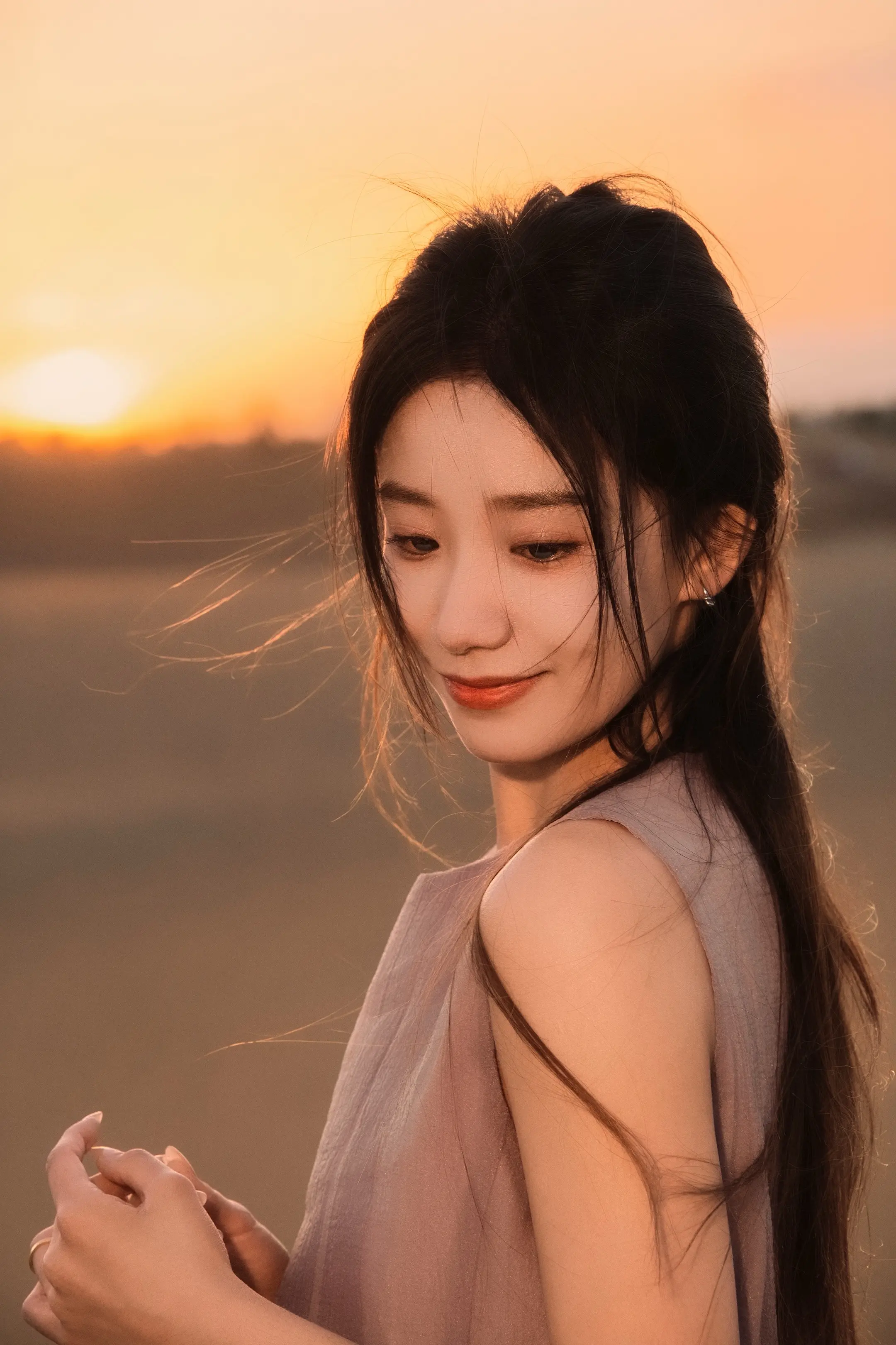 为何偏偏是你。治愈系笑容