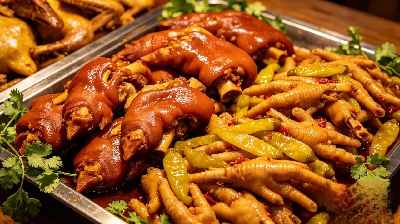 烟火人间里，藏着最治愈的温柔
 每次路过夜市的卤味摊，闻到猪蹄和鸡爪浓郁的香气，