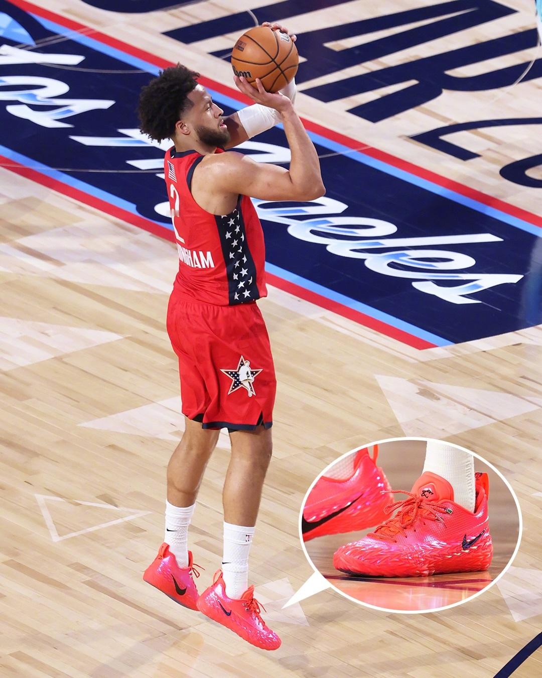 今日球员上脚球鞋，哪双是你的最佳？ 2026NBA全明星 球鞋很潮