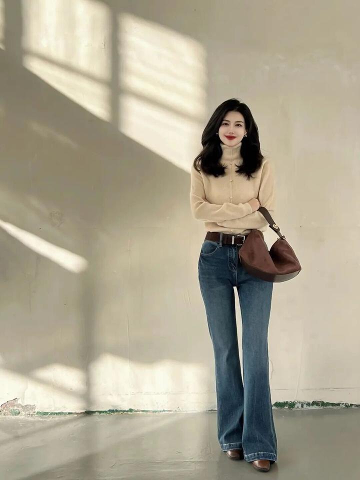 高级感穿搭，温柔风穿搭。