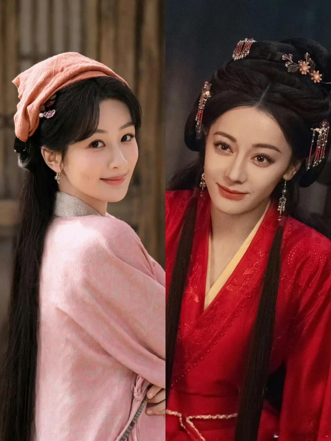 观众觉得第一美女就是杨紫那样的，给热巴这种异域长相的人换传统妆造能好看吗…… 