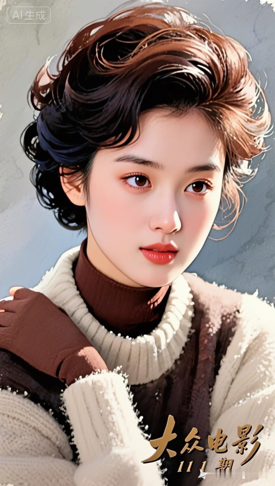 冬日暖阳下的温柔少女，暖意融融的冬日穿搭！