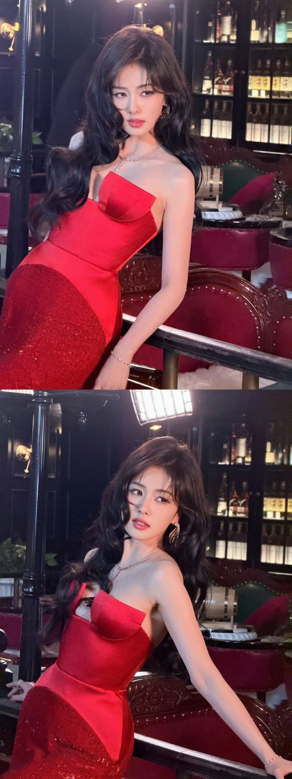 张婧仪给白鹿唐宫奇案包场俺们婧仪给白鹿新剧唐宫奇案包场啦！两位美女友谊99！大家