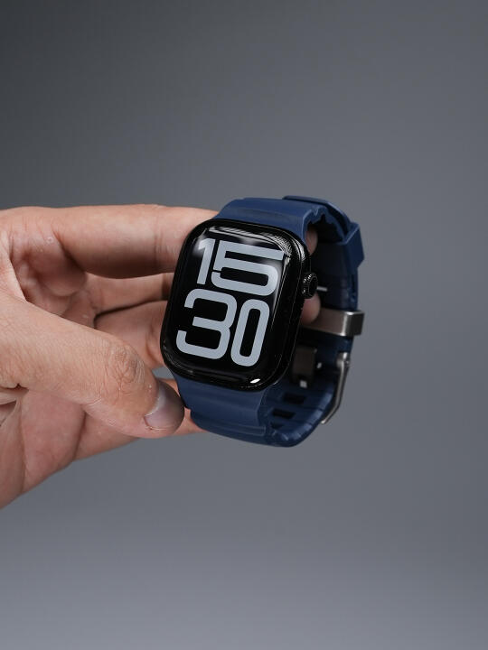 黑色 S10 表带难找？这款氟橡胶就很可！